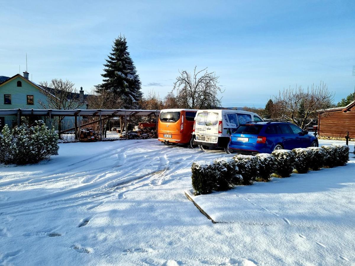 Dum A Chatka Pod Smrkem Nove Mesto pod Smrkem Dış mekan fotoğraf